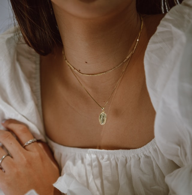Necklace Two Circles